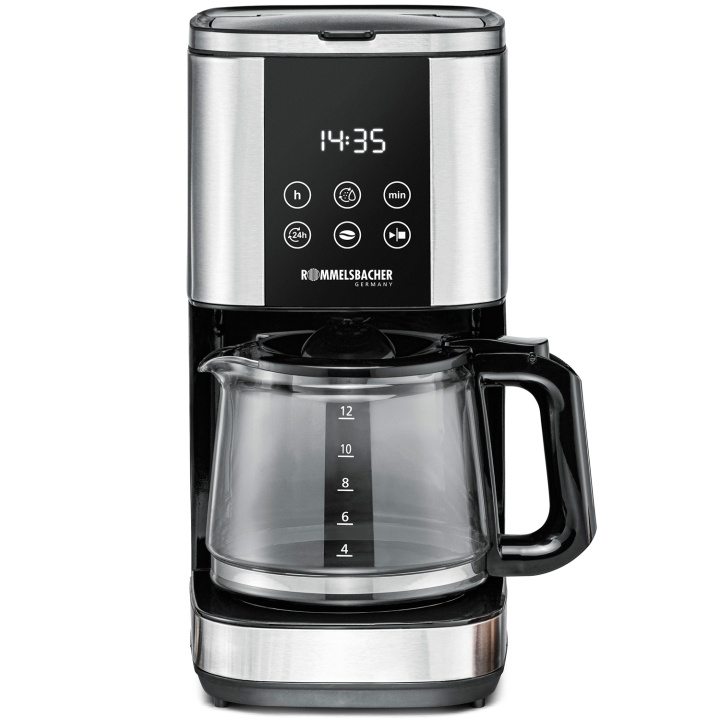 Rommelsbacher Kaffebryggare med timer Rostfritt FKM 1000 1,5l 1000W i gruppen HEM, HUSHÅLL & TRÄDGÅRD / Hushållsmaskiner / Kaffemaskiner & Tillbehör / Kaffebryggare hos TP E-commerce Nordic AB (D21593)