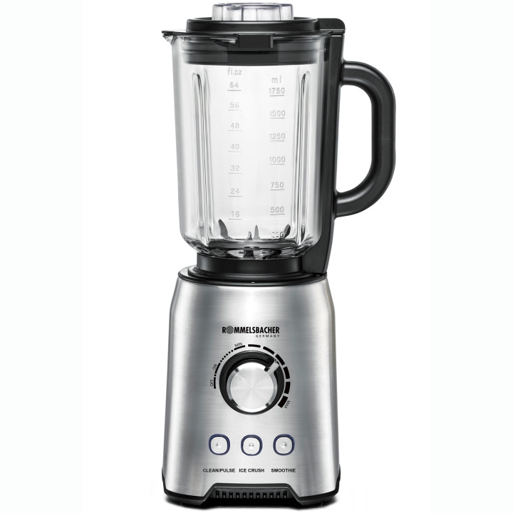 Rommelsbacher Blender MX 1250 Glaskanna 1,75l 1200W 22000RPM i gruppen HEM, HUSHÅLL & TRÄDGÅRD / Hushållsmaskiner / Matberedare & Köksassistenter / Mixer & Blender hos TP E-commerce Nordic AB (D21597)