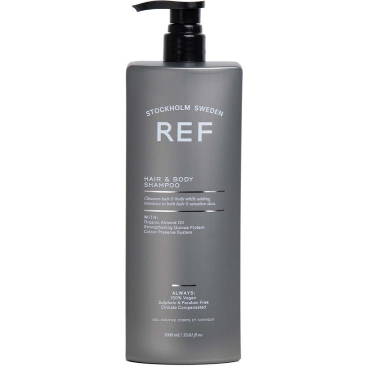 Ref Hair & Body Shampoo 1000ml i gruppen SKÖNHET & HÄLSA / Hår & Styling / Hårvårdsprodukter / Schampo hos TP E-commerce Nordic AB (D21678)