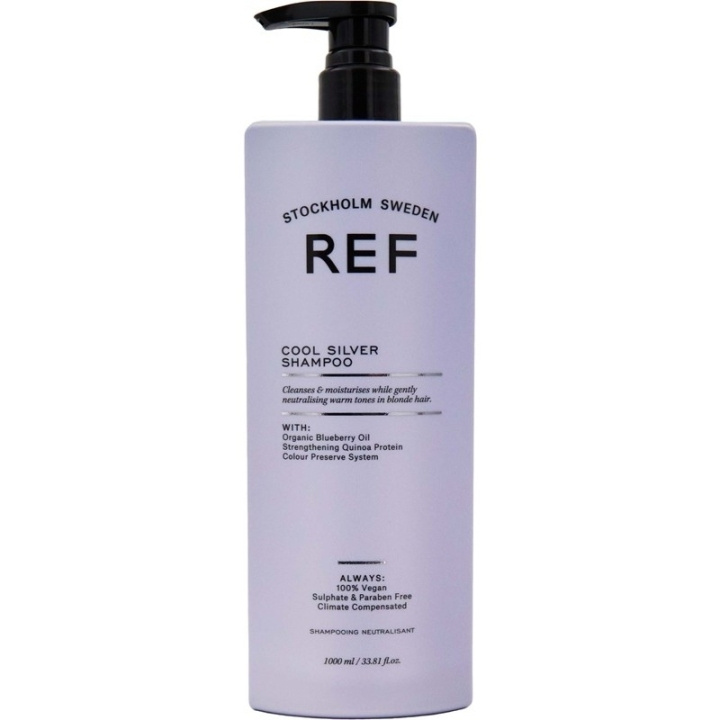 Ref Cool Silver Shampoo 1000ml i gruppen SKÖNHET & HÄLSA / Hår & Styling / Hårvårdsprodukter / Schampo hos TP E-commerce Nordic AB (D21681)