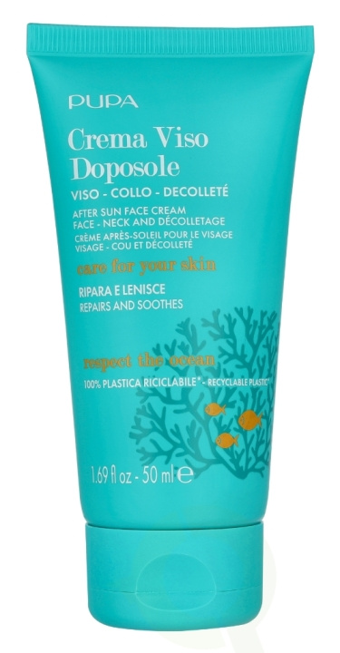 Pupa Milano Pupa After Sun Face Cream 50 ml Respect The Ocean i gruppen SKÖNHET & HÄLSA / Hudvård / Solskydd & Tanning / Solskydd hos TP E-commerce Nordic AB (D21696)