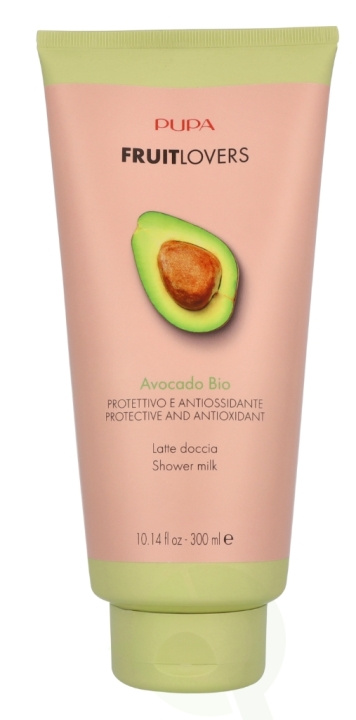 Pupa Milano Pupa Fruit Lovers Shower Milk 300 ml Avocado Bio i gruppen SKÖNHET & HÄLSA / Hudvård / Ansiktsvård / Dagkräm hos TP E-commerce Nordic AB (D21698)