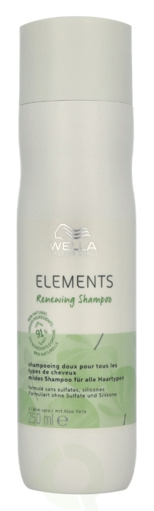 Wella Elements - Renewing Shampoo 250 ml With Aloe Vera i gruppen SKÖNHET & HÄLSA / Hår & Styling / Hårvårdsprodukter / Schampo hos TP E-commerce Nordic AB (D21727)