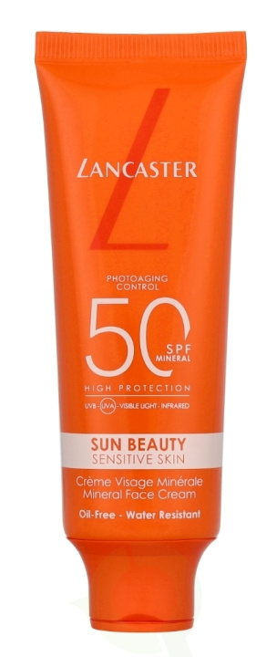 Lancaster Sun Beauty Face Cream SPF50 50 ml i gruppen SKÖNHET & HÄLSA / Hudvård / Solskydd & Tanning / Solskydd hos TP E-commerce Nordic AB (D21734)
