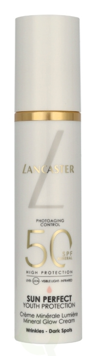 Lancaster Sun Perfect Mineral Glow Cream SPF50 50 ml i gruppen SKÖNHET & HÄLSA / Hudvård / Solskydd & Tanning / Solskydd hos TP E-commerce Nordic AB (D21735)