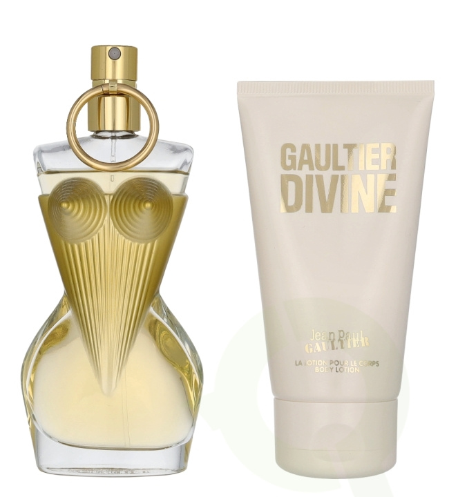 Jean Paul Gaultier Divine Giftset 125 ml Edp Spray 50ml/Body Lotion 75ml i gruppen SKÖNHET & HÄLSA / Doft & Parfym / Parfym / Parfym för henne hos TP E-commerce Nordic AB (D21749)