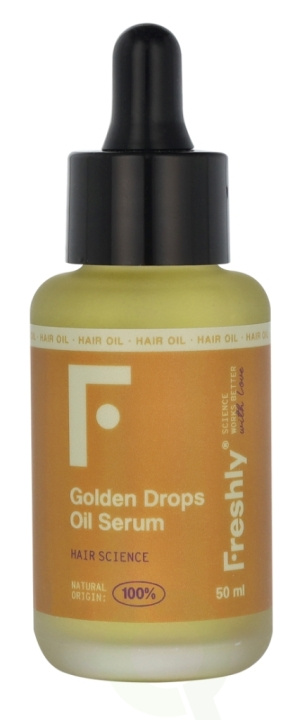 Freshly Cosmetics Golden Drops Oil Serum 50 ml i gruppen SKÖNHET & HÄLSA / Hudvård / Ansiktsvård / Serum Hud hos TP E-commerce Nordic AB (D21767)