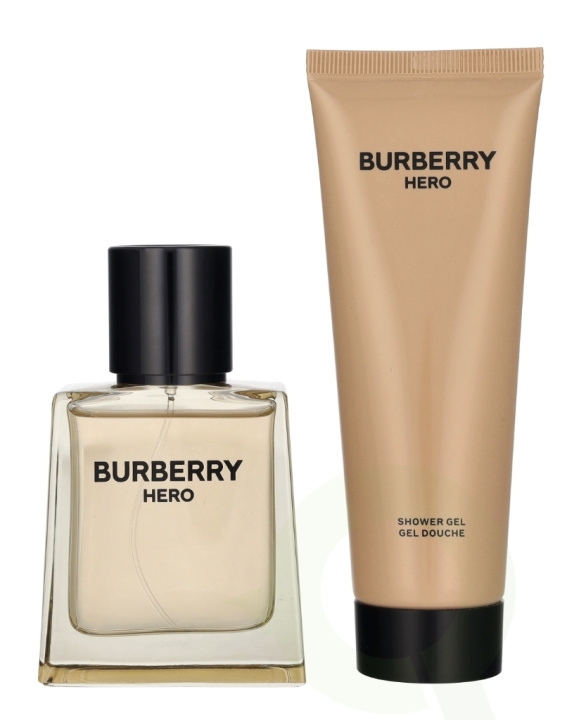 Burberry Hero Giftset 125 ml Edt Spray 50ml/Hair & Body Wash 75ml i gruppen SKÖNHET & HÄLSA / Doft & Parfym / Parfym / Parfym för honom hos TP E-commerce Nordic AB (D21776)