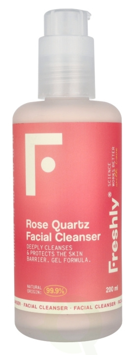 Freshly Cosmetics Rose Quartz Facial Cleanser 200 ml i gruppen SKÖNHET & HÄLSA / Hudvård / Ansiktsvård / Rengöring hos TP E-commerce Nordic AB (D21814)