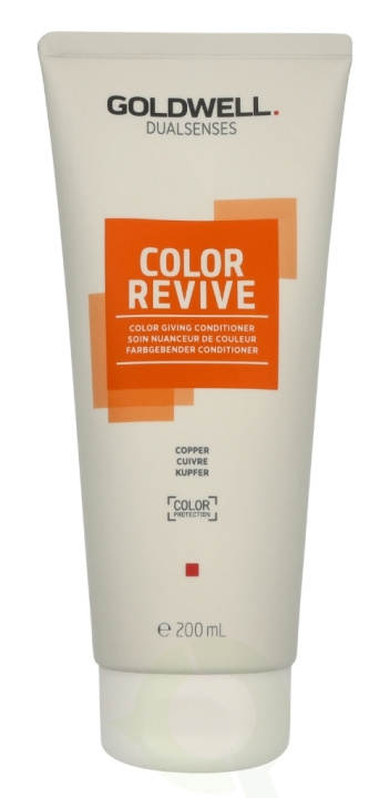 Goldwell Dualsenses Color Revive Color Giving Conditioner 200 ml Copper i gruppen SKÖNHET & HÄLSA / Hår & Styling / Hårvårdsprodukter / Balsam hos TP E-commerce Nordic AB (D21845)
