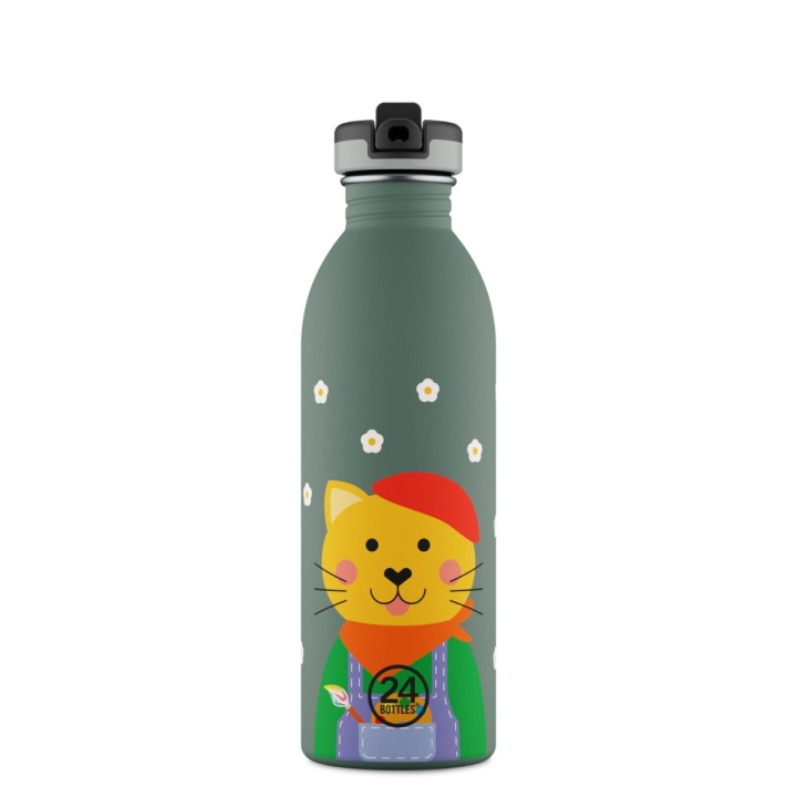 24Bottles Urban - Smart Cat - 500 ml i gruppen SPORT, FRITID & HOBBY / Friluftsliv / Termosar & Vattenflaskor hos TP E-commerce Nordic AB (D21878)