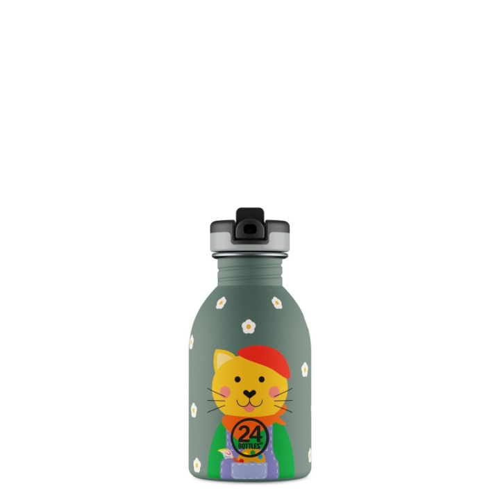 24Bottles Urban 250 ml - Smart Cat (24B970) i gruppen SPORT, FRITID & HOBBY / Friluftsliv / Termosar & Vattenflaskor hos TP E-commerce Nordic AB (D21880)