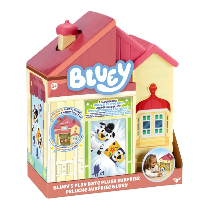 Bluey Bluey\'s Play Date Plush Överraskning (90319) i gruppen LEKSAKER, BARN- & BABYPRODUKTER / Leksaker / Lekset hos TP E-commerce Nordic AB (D21896)