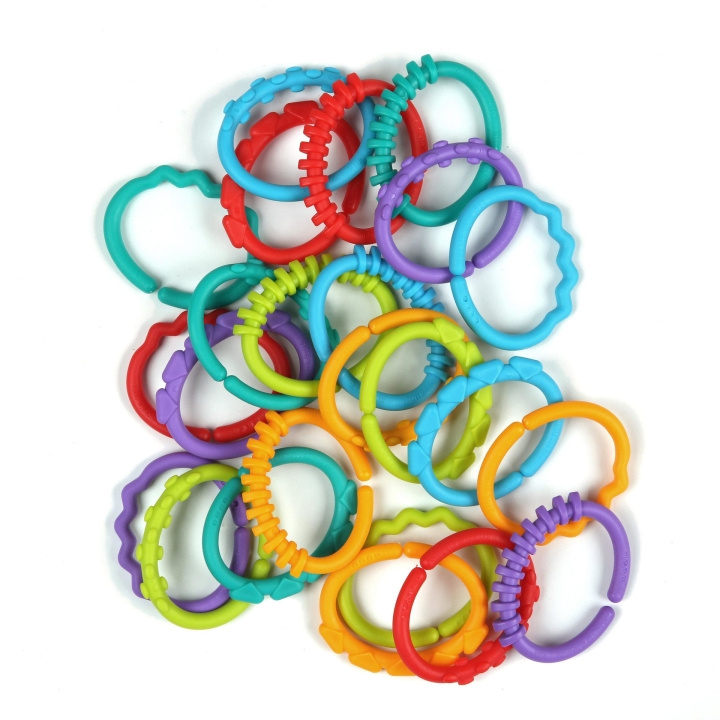 Bright Starts Lots of Links - (BS-8664) i gruppen LEKSAKER, BARN- & BABYPRODUKTER / Babysaker / Nappar & Bitringar hos TP E-commerce Nordic AB (D21921)