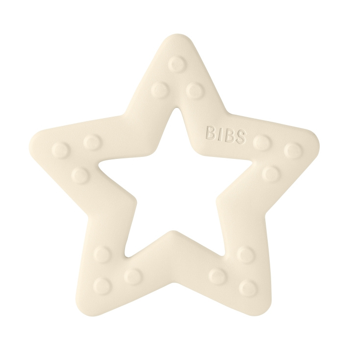 BIBS Baby Bitie Stjärna Elfenben - (3000216) i gruppen LEKSAKER, BARN- & BABYPRODUKTER / Babysaker / Nappar & Bitringar hos TP E-commerce Nordic AB (D21940)
