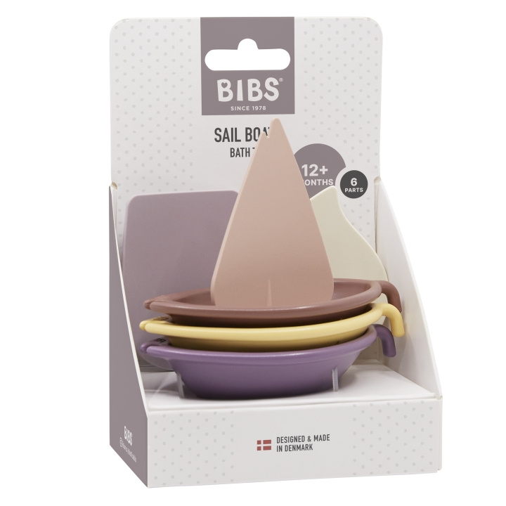 BIBS Segelbåtar Rosa Mix - (4100200) i gruppen LEKSAKER, BARN- & BABYPRODUKTER / Uteleksaker / Badleksaker & Vattenleksaker hos TP E-commerce Nordic AB (D21945)