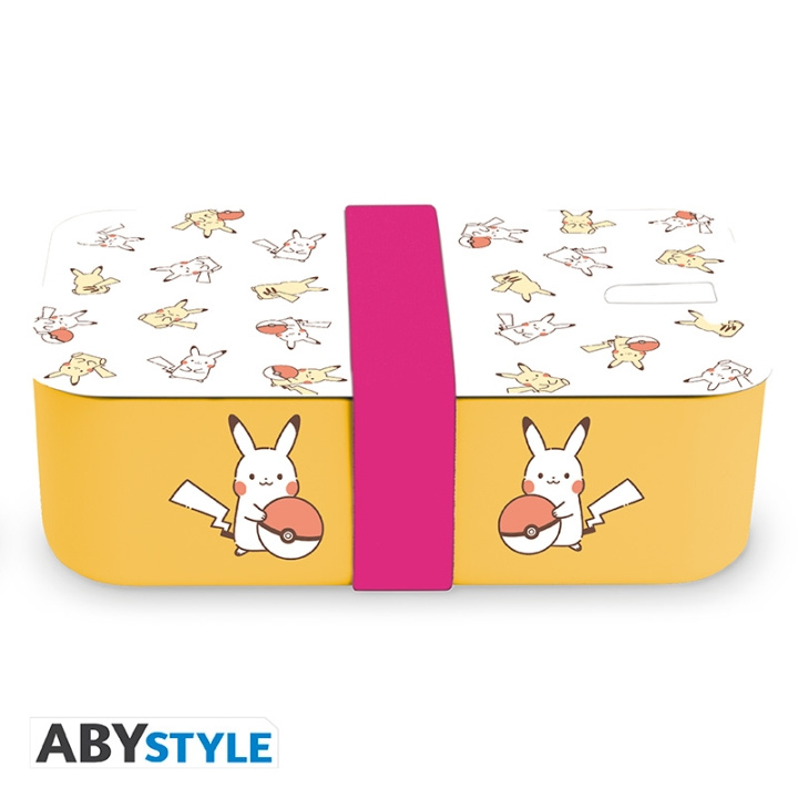 Abysse POKEMON Bento Box - Elektrisk typ - 19 x 12,3 x 6,6 cm i gruppen SPORT, FRITID & HOBBY / Roliga prylar / Samlarobjekt hos TP E-commerce Nordic AB (D21964)