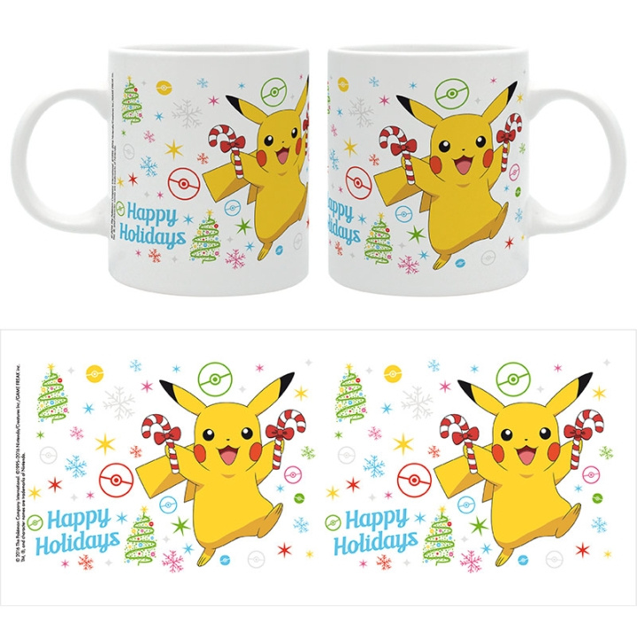 Abysse Pikachu julmugg - 320ml i gruppen SPORT, FRITID & HOBBY / Roliga prylar / Muggar hos TP E-commerce Nordic AB (D21978)