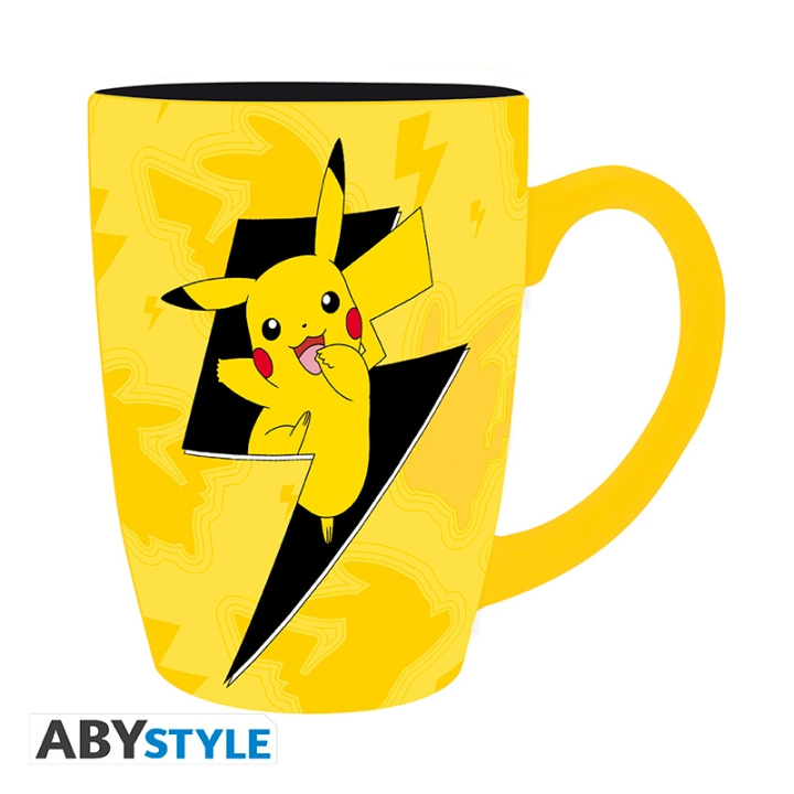 Abysse Pokémon Mugg - Pikachu - 400 ml i gruppen SPORT, FRITID & HOBBY / Roliga prylar / Muggar hos TP E-commerce Nordic AB (D21988)