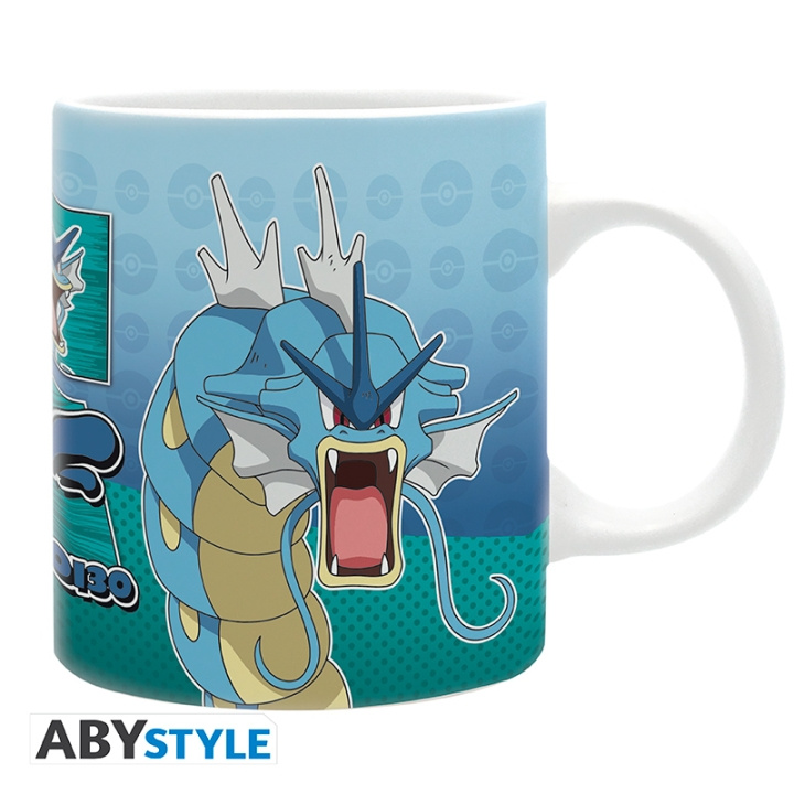Abysse Pokémon Mugg - Gyarados - 320 ml i gruppen SPORT, FRITID & HOBBY / Roliga prylar / Muggar hos TP E-commerce Nordic AB (D21990)