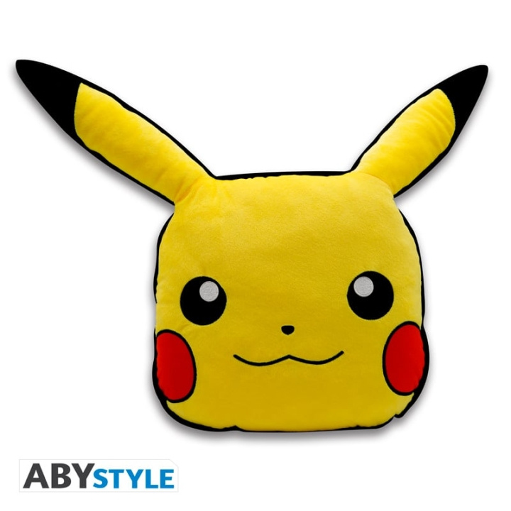 Abysse Pokémon Kudde - Pikachu - 30cm x 30cm x 8cm i gruppen HEM, HUSHÅLL & TRÄDGÅRD / Inredning / Kuddar hos TP E-commerce Nordic AB (D21994)