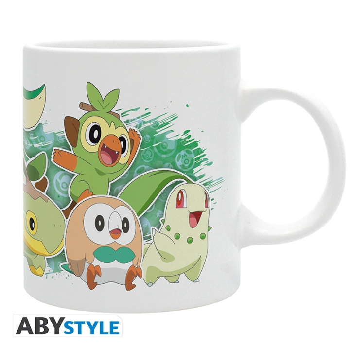 Abysse Pokémon Mugg Gräs Partners - Grön - 320 ml i gruppen SPORT, FRITID & HOBBY / Roliga prylar / Muggar hos TP E-commerce Nordic AB (D22010)