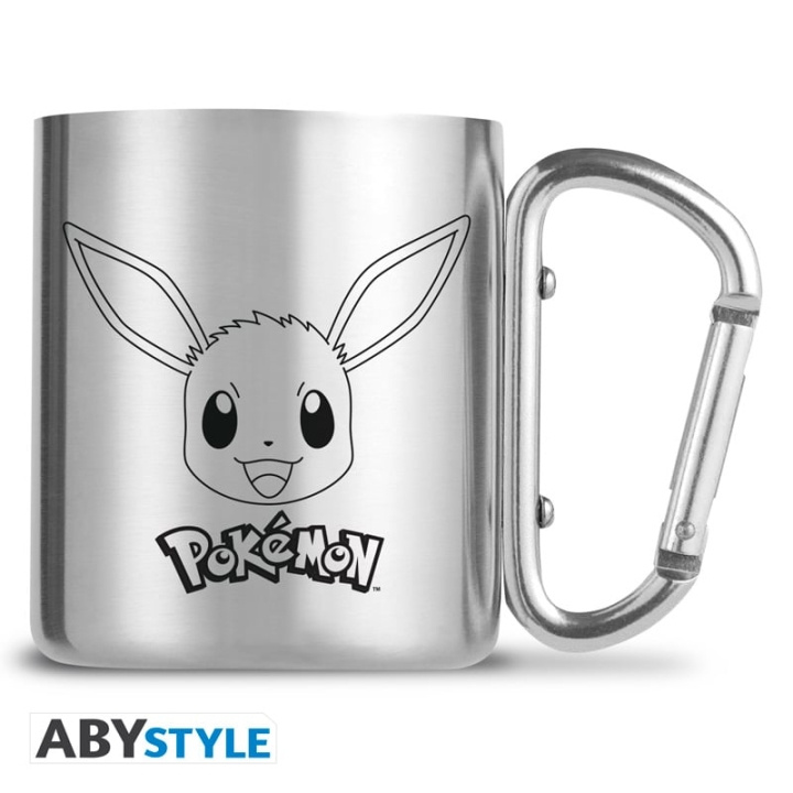 Abysse Pokémon Mugg Karbinhake - Eevee - 235ml i gruppen SPORT, FRITID & HOBBY / Roliga prylar / Muggar hos TP E-commerce Nordic AB (D22011)