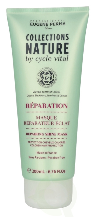 Eugene Perma Coll. Nature Repairing Shine Mask 200 ml i gruppen SKÖNHET & HÄLSA / Hår & Styling / Hårvårdsprodukter / Hårinpackning hos TP E-commerce Nordic AB (D22032)