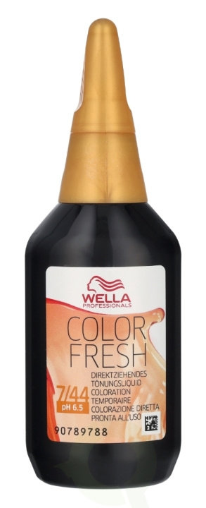 Wella Color Fresh - Acid 75 ml 7/44 i gruppen SKÖNHET & HÄLSA / Hår & Styling / Hårvårdsprodukter / Hårfärg / Hårfärg & Färgbomb hos TP E-commerce Nordic AB (D22035)