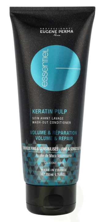 Eugene Perma Essentiel Keratine Pulp Th Wash Out Conditioner 200 ml i gruppen SKÖNHET & HÄLSA / Hår & Styling / Hårvårdsprodukter / Balsam hos TP E-commerce Nordic AB (D22038)