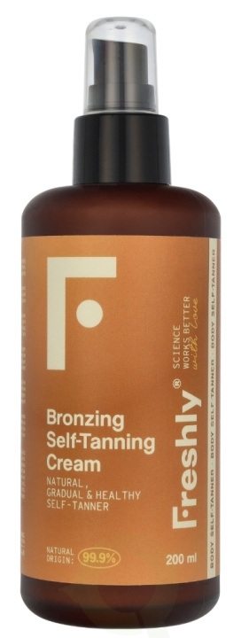 Freshly Cosmetics Bronzing Self-Tanning Cream 200 ml i gruppen SKÖNHET & HÄLSA / Hudvård / Solskydd & Tanning / Brun utan sol hos TP E-commerce Nordic AB (D22061)