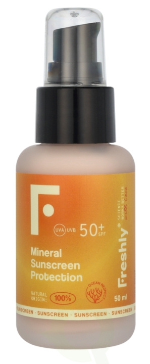 Freshly Cosmetics Healthy Mineral Sunscreen SPF50+ 50 ml i gruppen SKÖNHET & HÄLSA / Hudvård / Solskydd & Tanning / Solskydd hos TP E-commerce Nordic AB (D22066)