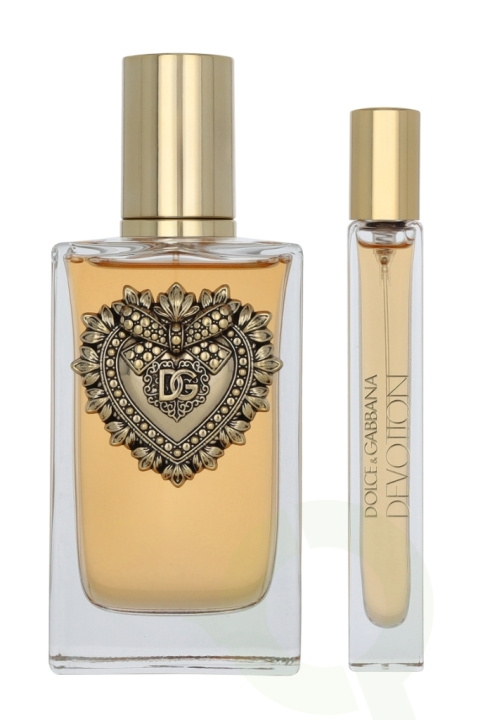 Dolce & Gabbana Devotion Giftset 110 ml Edp Spray 100/Edp Spray 10ml i gruppen SKÖNHET & HÄLSA / Doft & Parfym / Parfym hos TP E-commerce Nordic AB (D22081)