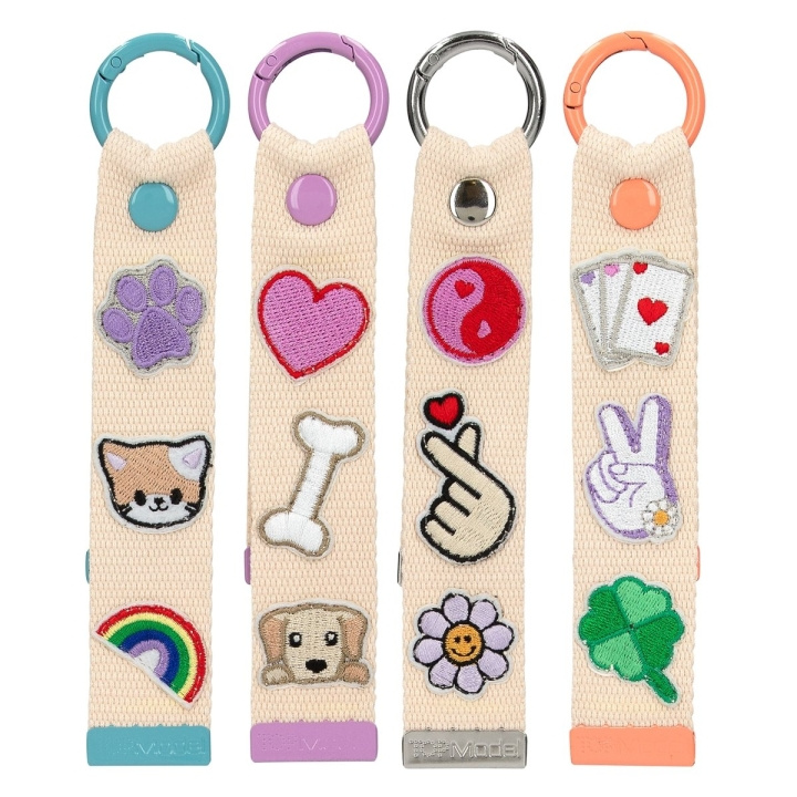 TOPModel Clip Strap med lappar - GIRL POWER (413425) i gruppen LEKSAKER, BARN- & BABYPRODUKTER / Leksaker / Pyssel hos TP E-commerce Nordic AB (D22142)