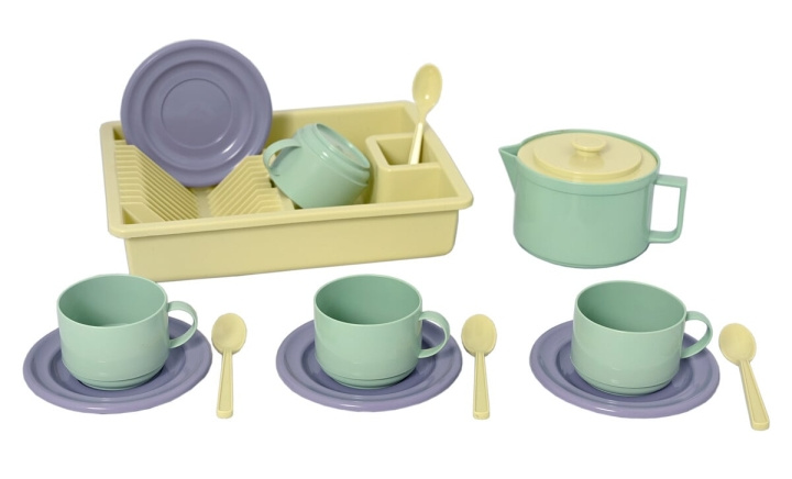 Plasto Kaffeset Bioplast (3869000ECO) i gruppen LEKSAKER, BARN- & BABYPRODUKTER / Leksaker / Lekset hos TP E-commerce Nordic AB (D22156)