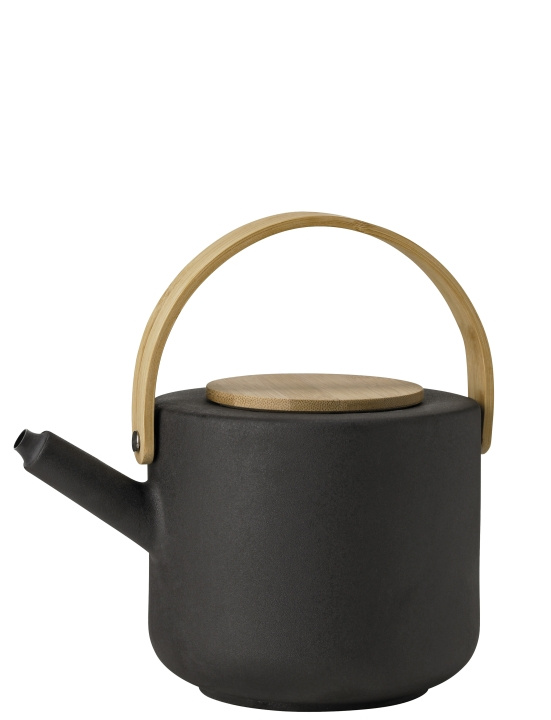 Stelton Theo tekanna 1,25 L (svart) i gruppen HEM, HUSHÅLL & TRÄDGÅRD / Köksredskap / Övriga köksredskap hos TP E-commerce Nordic AB (D22169)