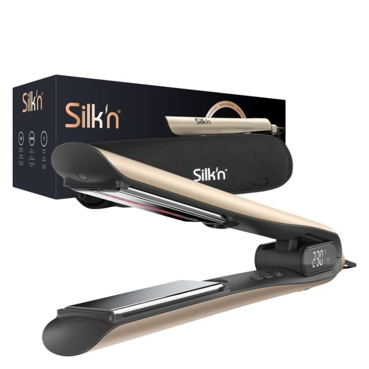 Silk\'n SilkyStraight infraröd plattång för hår i gruppen SKÖNHET & HÄLSA / Hår & Styling / Stylingverktyg / Plattänger hos TP E-commerce Nordic AB (D22174)