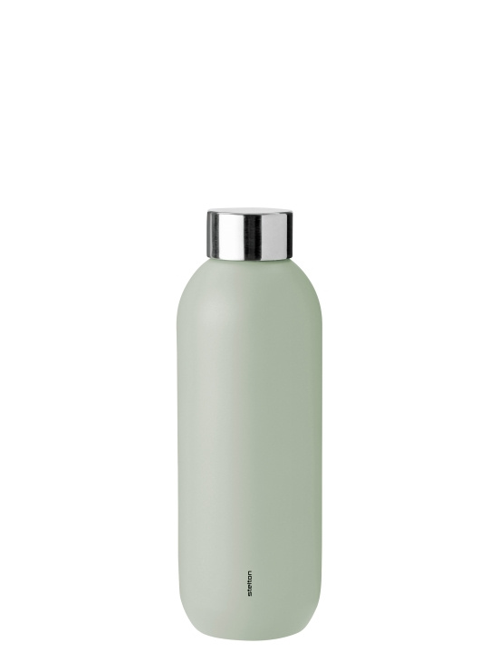 Stelton Keep Cool vakuumisolerad flaska 0,6 L (Minty Moss) i gruppen SPORT, FRITID & HOBBY / Friluftsliv / Termosar & Vattenflaskor hos TP E-commerce Nordic AB (D22182)