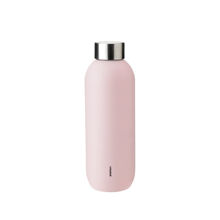 Stelton Keep Cool vakuumisolerad flaska 0,6 L (Soft Rose) i gruppen SPORT, FRITID & HOBBY / Friluftsliv / Termosar & Vattenflaskor hos TP E-commerce Nordic AB (D22184)