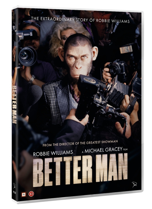 BETTER MAN i gruppen HEMELEKTRONIK / Ljud & Bild / TV & Tillbehör / Filmer / DVD hos TP E-commerce Nordic AB (D22187)