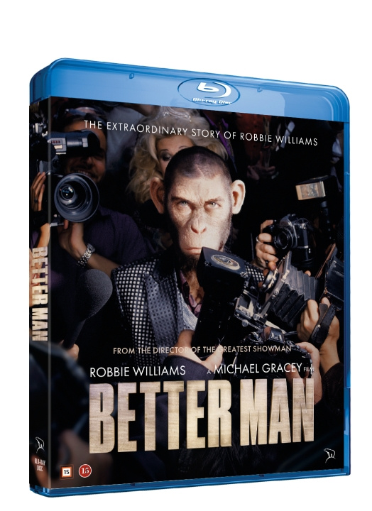 BETTER MAN i gruppen HEMELEKTRONIK / Ljud & Bild / TV & Tillbehör / Filmer / Blu-ray hos TP E-commerce Nordic AB (D22188)