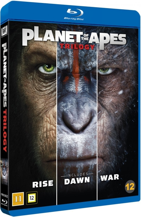 Planet of the Apes Trilogy, The (Blu-Ray) i gruppen HEMELEKTRONIK / Ljud & Bild / TV & Tillbehör / Filmer / Blu-ray hos TP E-commerce Nordic AB (D22199)