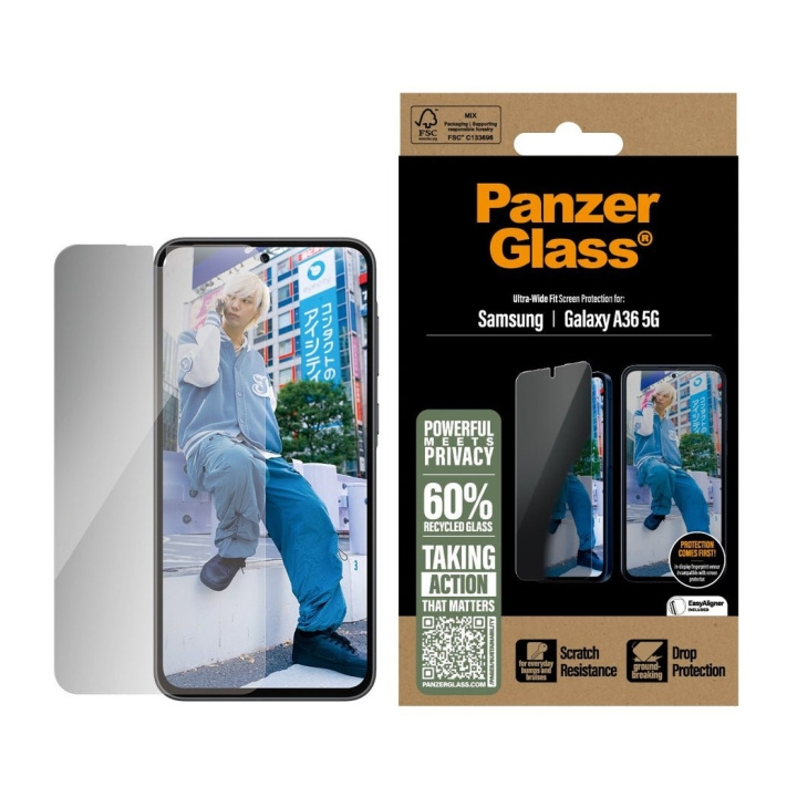 Panzer Glas - Integrerat skärmskydd Galaxy new A35 5G Ultra UWF i gruppen SMARTPHONE & SURFPLATTOR / Mobilskydd / Samsung hos TP E-commerce Nordic AB (D22213)
