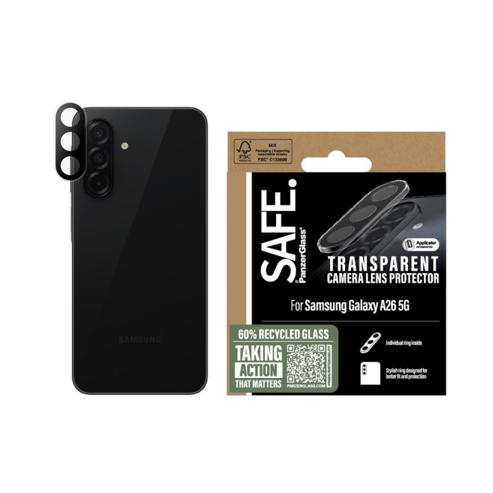 Panzer Glas - SAFE Kameralinsskydd TRNSP Galaxy new A26 5G i gruppen SMARTPHONE & SURFPLATTOR / Mobilskydd / Samsung hos TP E-commerce Nordic AB (D22215)