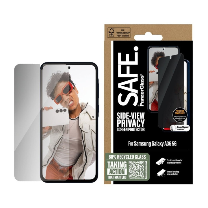 Panzer Glas - SAFE Sekretess skärmskydd Galaxy new A36 5G UWF i gruppen SMARTPHONE & SURFPLATTOR / Mobilskydd / Samsung hos TP E-commerce Nordic AB (D22218)