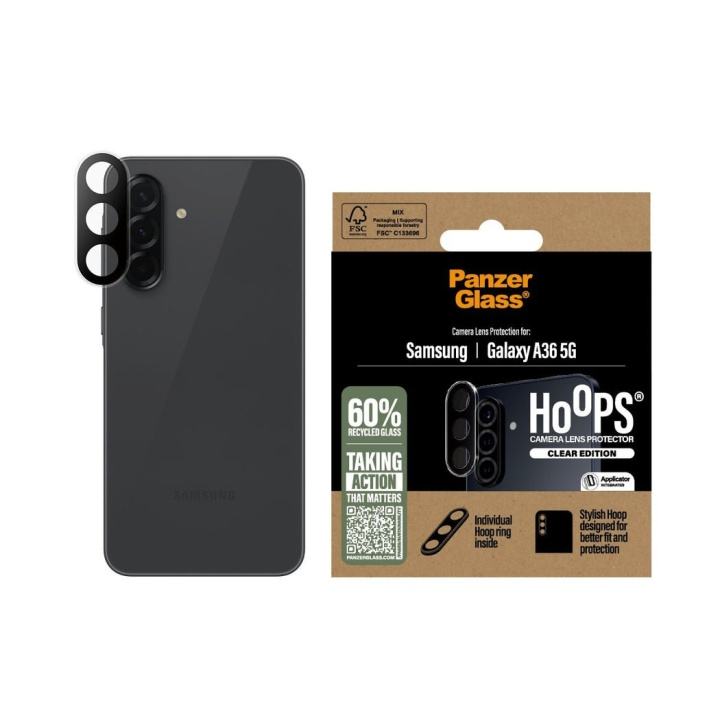 Panzer Glas - Hoops TRNSP Linsskydd Galaxy new A35 5G i gruppen SMARTPHONE & SURFPLATTOR / Mobilskydd / Samsung hos TP E-commerce Nordic AB (D22225)