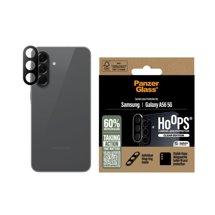 Panzer Glas - Hoops Linser P Galaxy A55 5G, transparent i gruppen SMARTPHONE & SURFPLATTOR / Mobilskydd / Samsung hos TP E-commerce Nordic AB (D22226)