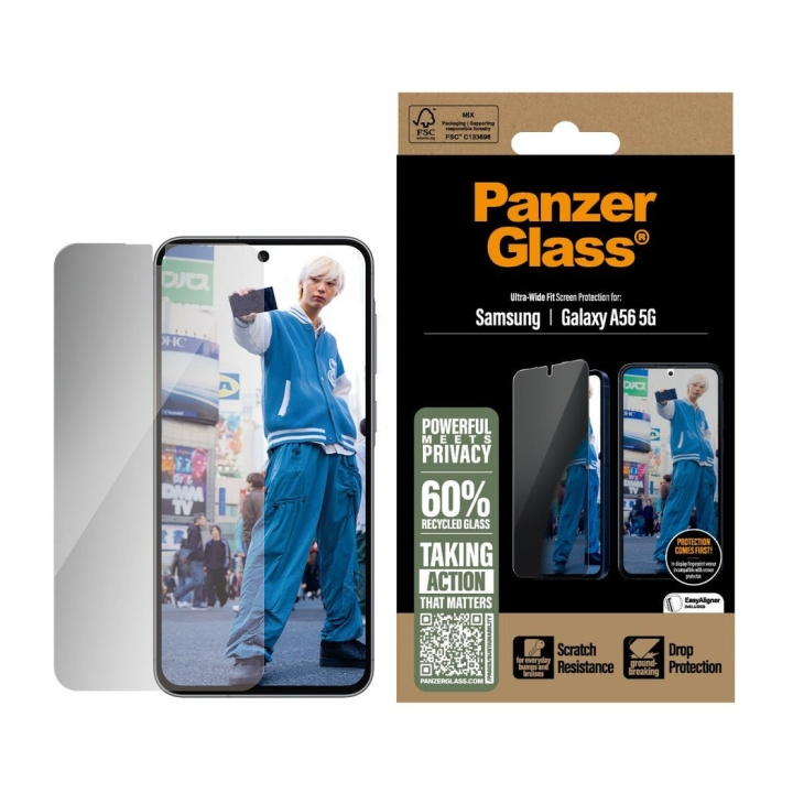 Panzer Glas - Integritetsskärm P Galaxy A55 5G Ultra, UWF i gruppen SMARTPHONE & SURFPLATTOR / Mobilskydd / Samsung hos TP E-commerce Nordic AB (D22228)