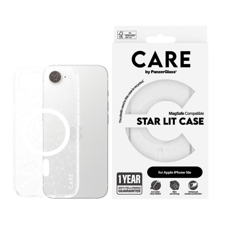 PanzerGlass CARE by PanzerGlass - Fodral - MagSafe - iPhone 16e i gruppen SMARTPHONE & SURFPLATTOR / Mobilskydd / Apple / iPhone 16 hos TP E-commerce Nordic AB (D22229)