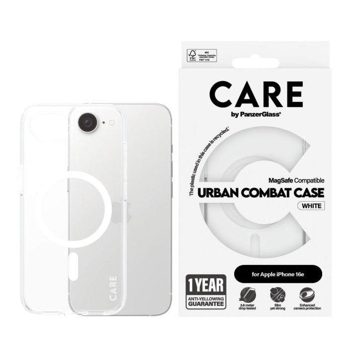 PanzerGlass CARE by PanzerGlass- Fodral Transparent - MagSafe - iPhone 16e i gruppen SMARTPHONE & SURFPLATTOR / Mobilskydd / Apple / iPhone 16 hos TP E-commerce Nordic AB (D22230)
